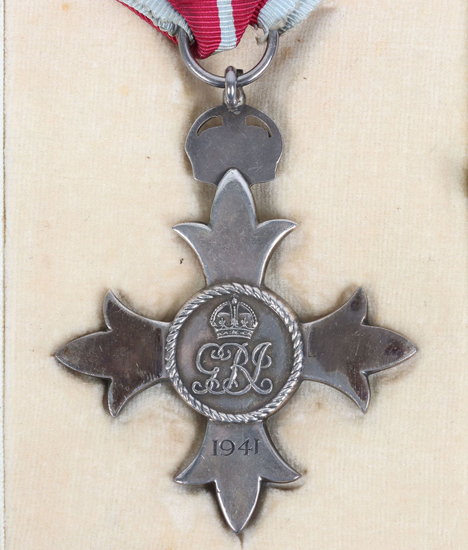 The Most Excellent Order of the British Empire (M.B.E.) Military Members 2nd Type Breast Badge - Bild 4 aus 5
