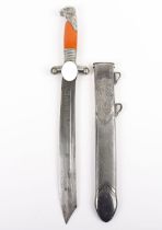 Third Reich RAD (Reichsarbeitsdienst) Labour Service Officers Dress Dagger by Rich Herder, Solingen