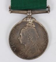 Victorian Volunteer Long Service Medal to the 2nd Devonshire Volunteer Artillery (Western Division R