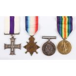 Great War Military Cross Medal Group of Four to the Seaforth Highlanders