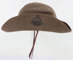 Rare Boer War / WW1 Period British Made Slouch Hat