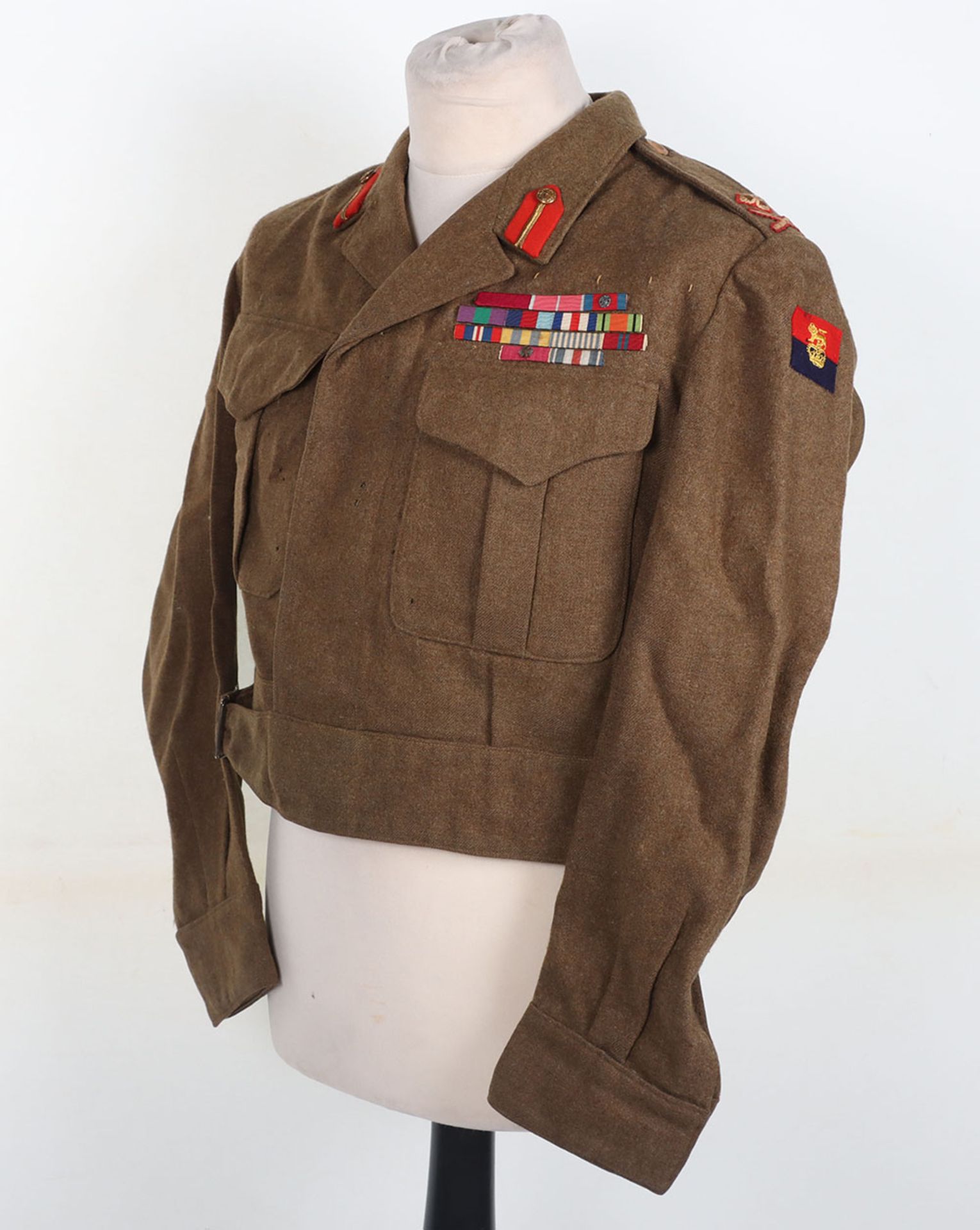 Post WW2 Battle Dress Blouse of Major General Basil Aubrey Coad CB, CBE, DSO & Bar, Commander of the - Bild 7 aus 10