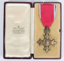 The Most Excellent Order of the British Empire. O.B.E. (Civil) Officers 2nd Type Breast Badge