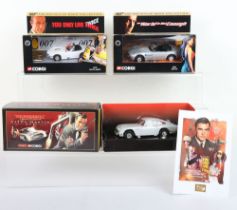 Three Corgi James Bond Collectibles Models