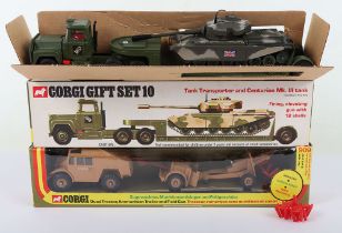 Corgi Gift Set 10, Mack Tank Transporter and Centurion Mk.III tank