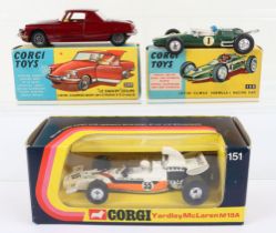 Three Boxed Vintage Corgi Toys
