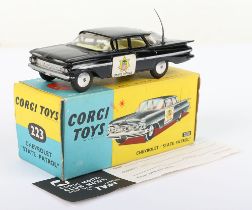 Corgi Toys 223 Chevrolet “State Patrol”