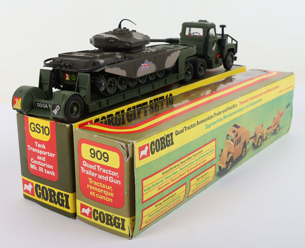 Corgi Gift Set 10, Mack Tank Transporter and Centurion Mk.III tank - Image 5 of 5