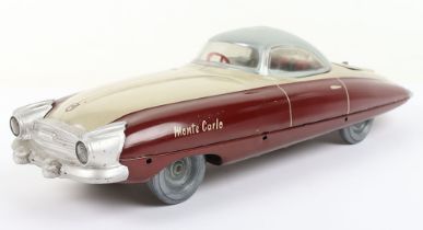 A Scarce Mettoy Gt.Britain Monte Carlo Tinplate Futuristic Car