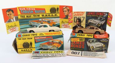 Corgi Toys 497 The Man From Uncle Gun Firing “Thrush Buster” Oldsmobile, off white body