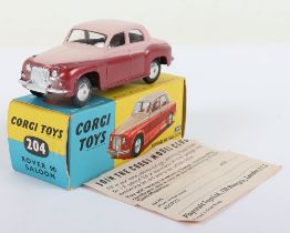 Corgi Toys 204 Rover 90 Saloon