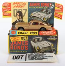 Corgi Toys 261 James Bond Aston Martin D.B.5 from the Film “Goldfinger”