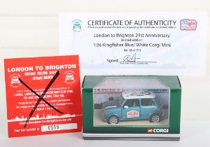 Corgi London To Brighton 21st Anniversary Mini 40