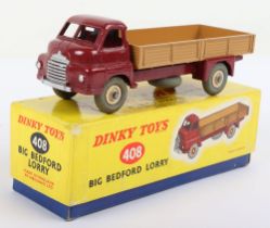 Dinky Toys 408 Big Bedford Lorrywith H. Hudson Dobson United States label.