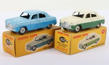 Two Boxed Dinky Toys 162 Ford Zephyrs