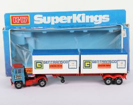 Matchbox Lesney Superkings German Issue K-17 Scammell Container Truck “Hoch Tief”