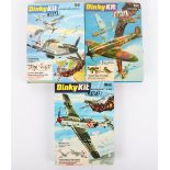 Three Dinky Toys Metal Aircraft Kits