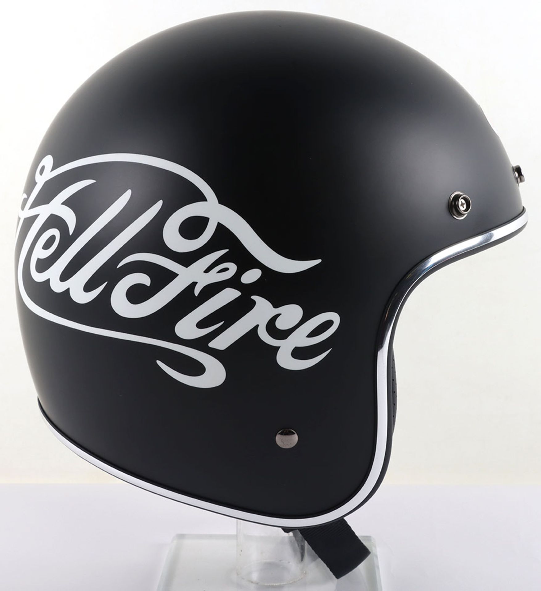 Bell Custom 500 Hellfire open Face Motorcycle Helmet