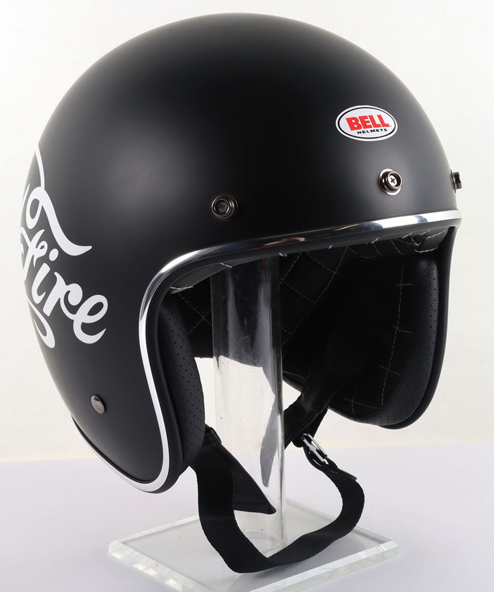 Bell Custom 500 Hellfire open Face Motorcycle Helmet - Bild 6 aus 8