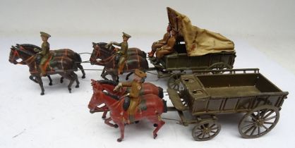 Britains set 1450 Royal Army Medical Corps Ambulance Wagon, service dress