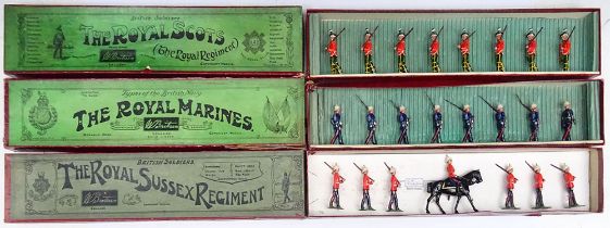 Britains sets 35, Royal Marines