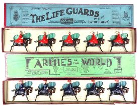 Britains sets 400, Life Guards in cloaks