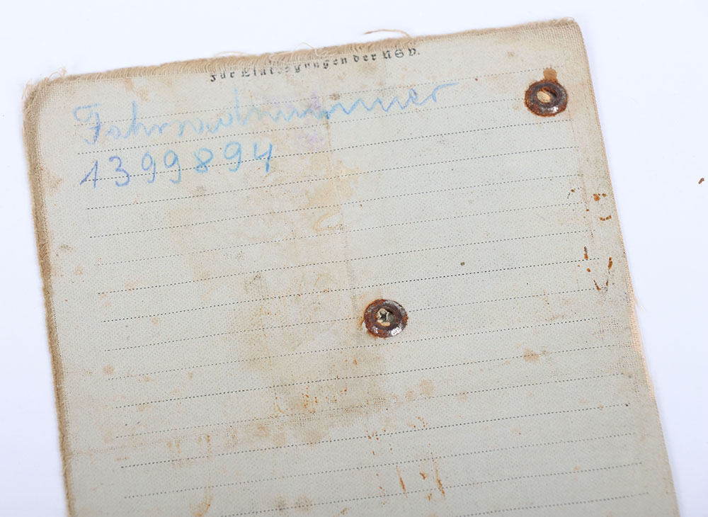 German Third Reich Work Books and ID Cards - Image 4 of 7