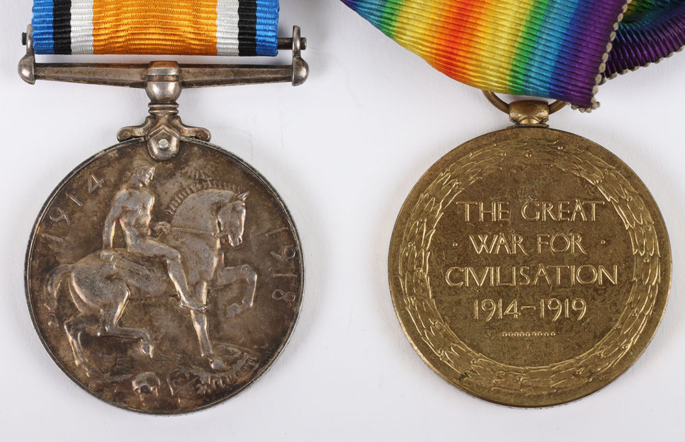 A pair of Great War medals to the 2nd Battalion Royal Inniskilling Fusiliers - Image 5 of 5