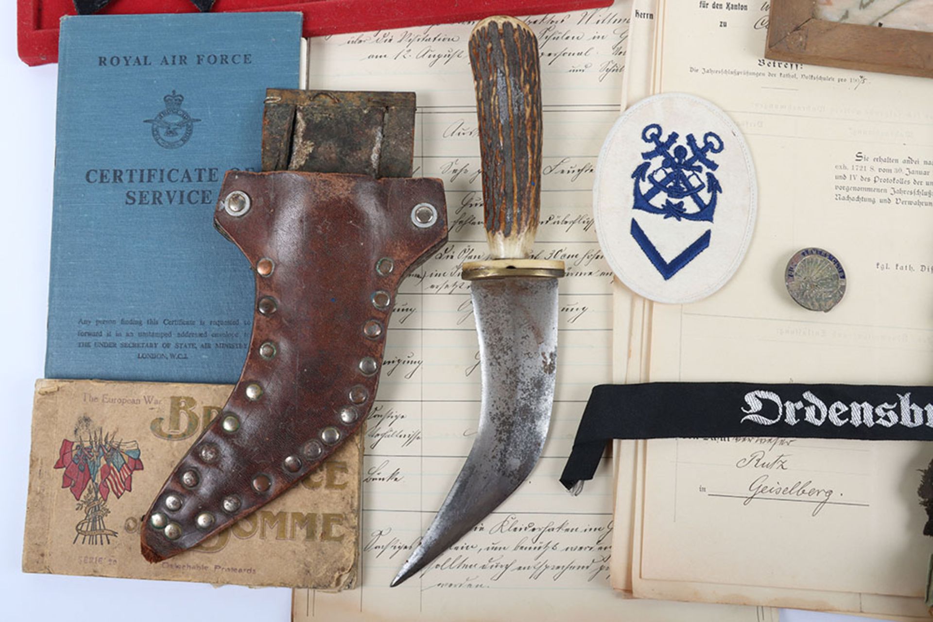 Mixed Military and Civil Ephemera - Bild 6 aus 7