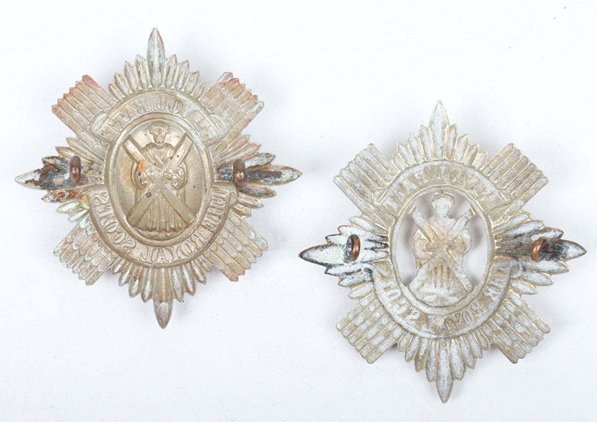 4th & 5th Volunteer Battalion The Royal Scots Glengarry Badges - Bild 2 aus 2