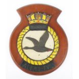 HMS Wild Goose Ships Plaque