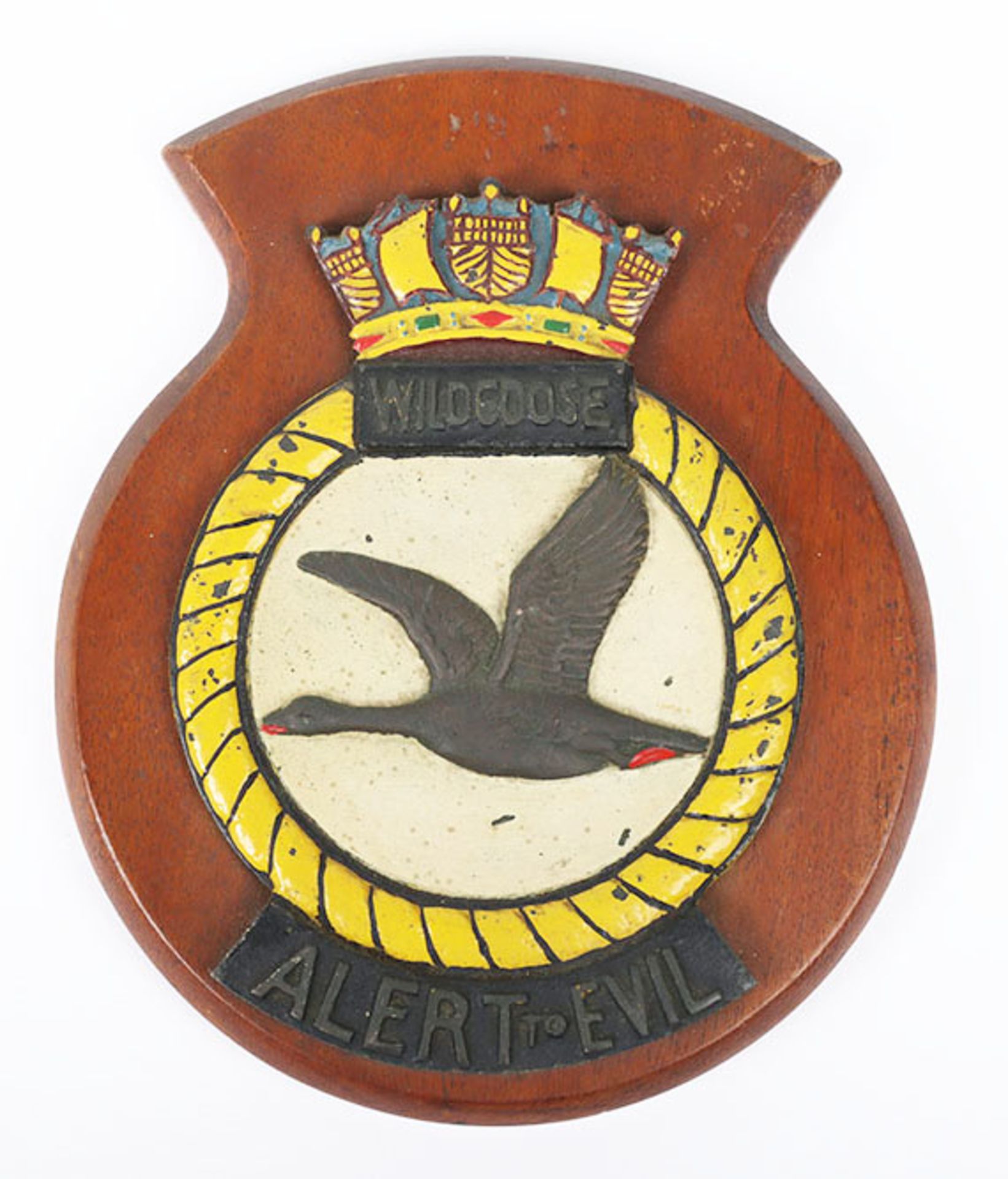 HMS Wild Goose Ships Plaque