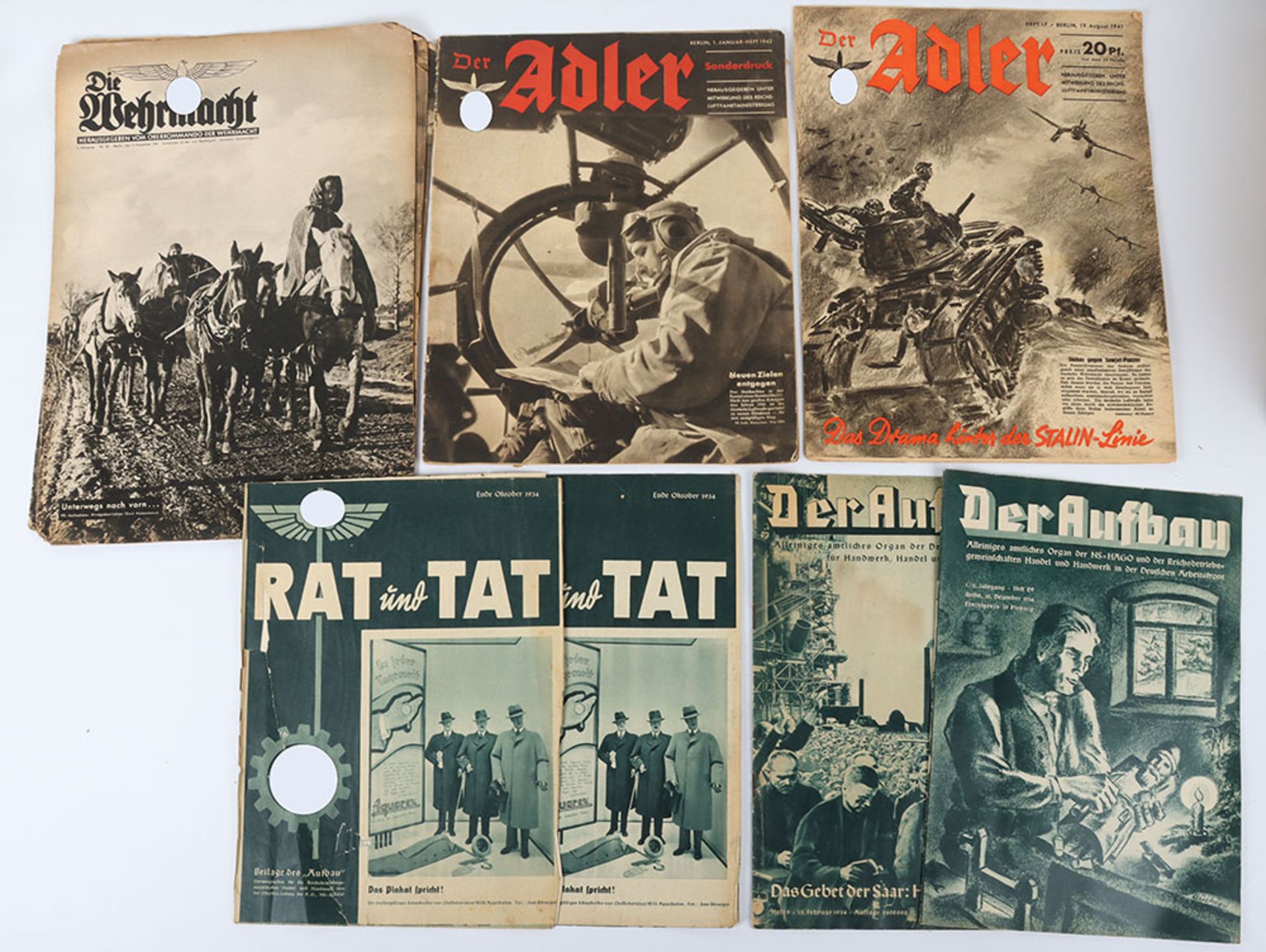 German Third Reich Magazines