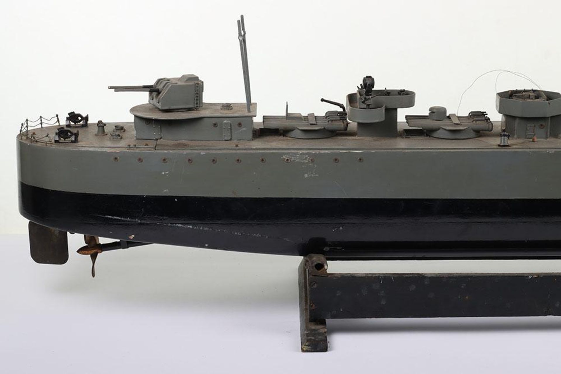 A Scratch Built Royal Naval Destroyer - Image 10 of 11