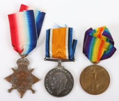 A Great War 1914-15 star medal trio to a Chief Petty Officer in the Royal Navy