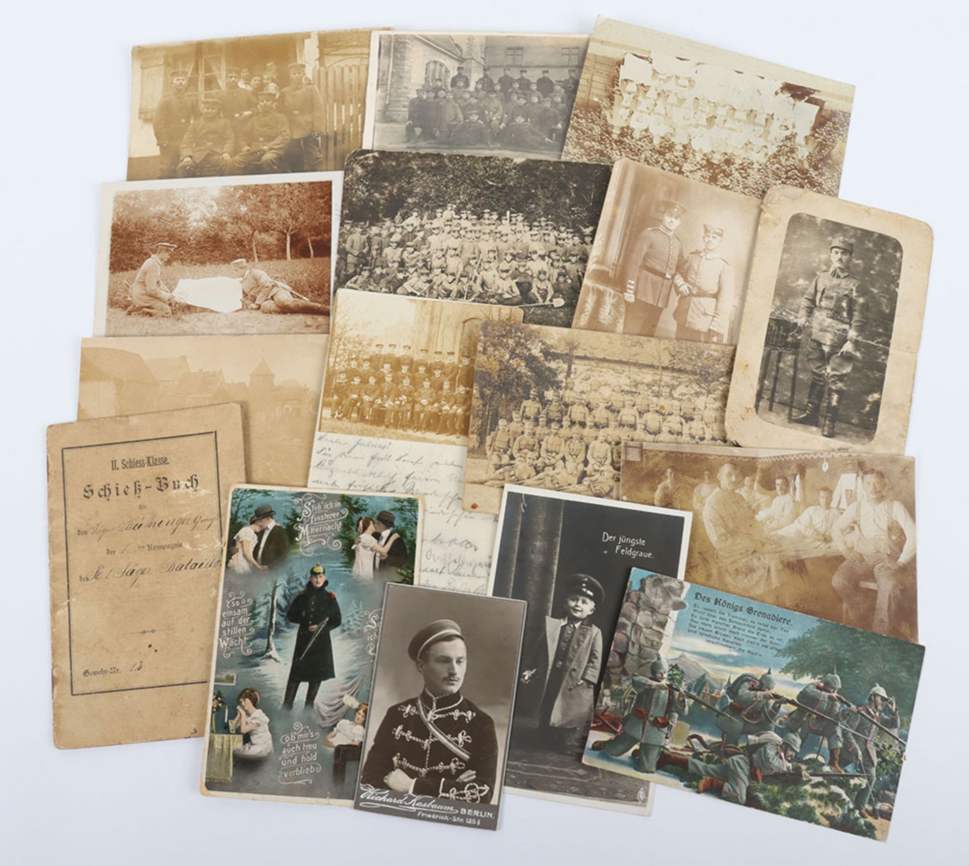 WW1 German Postcards and Photographs - Image 2 of 4