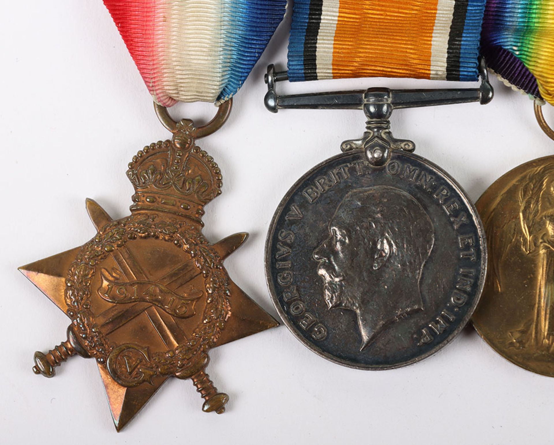 A group of 4 medals covering service in both World Wars - Image 2 of 7