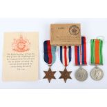 WW2 Campaign Medal Group of Four