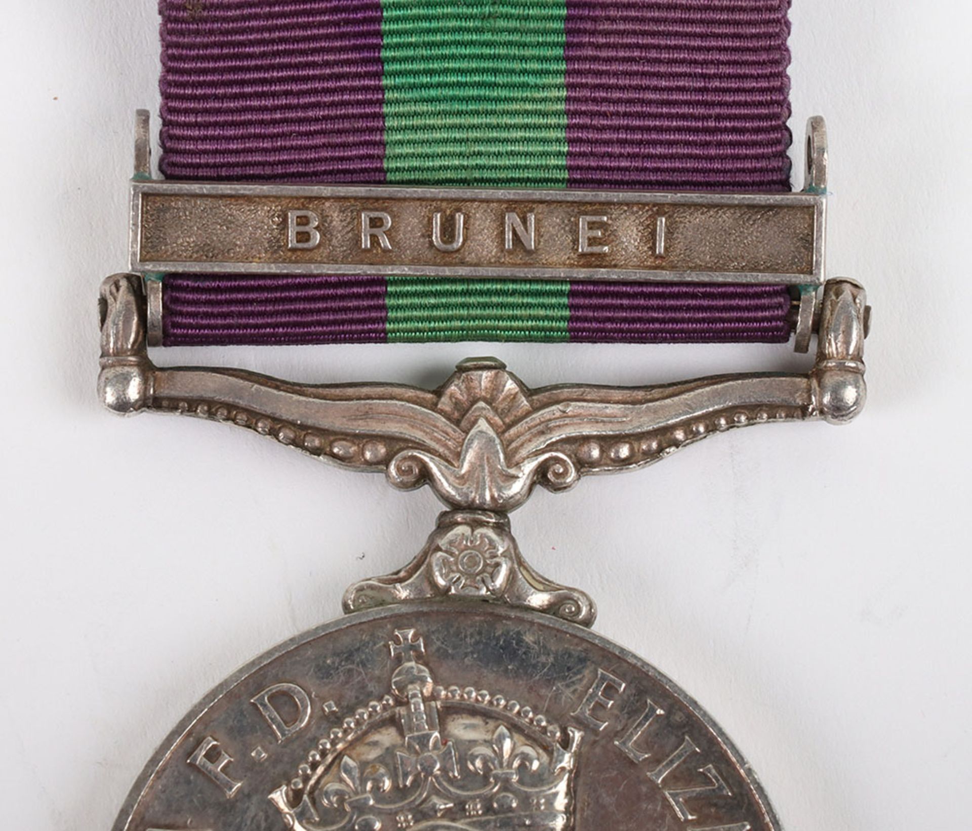 A General Service medal for the Brunei conflict to the Royal Army Service Corps - Bild 2 aus 4