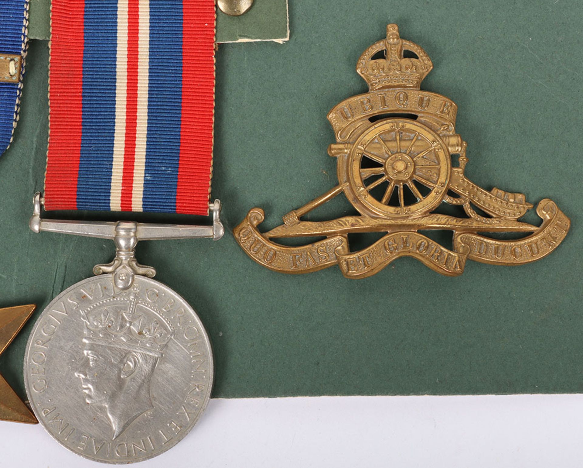 WW2 British Campaign Medal Group - Bild 3 aus 6