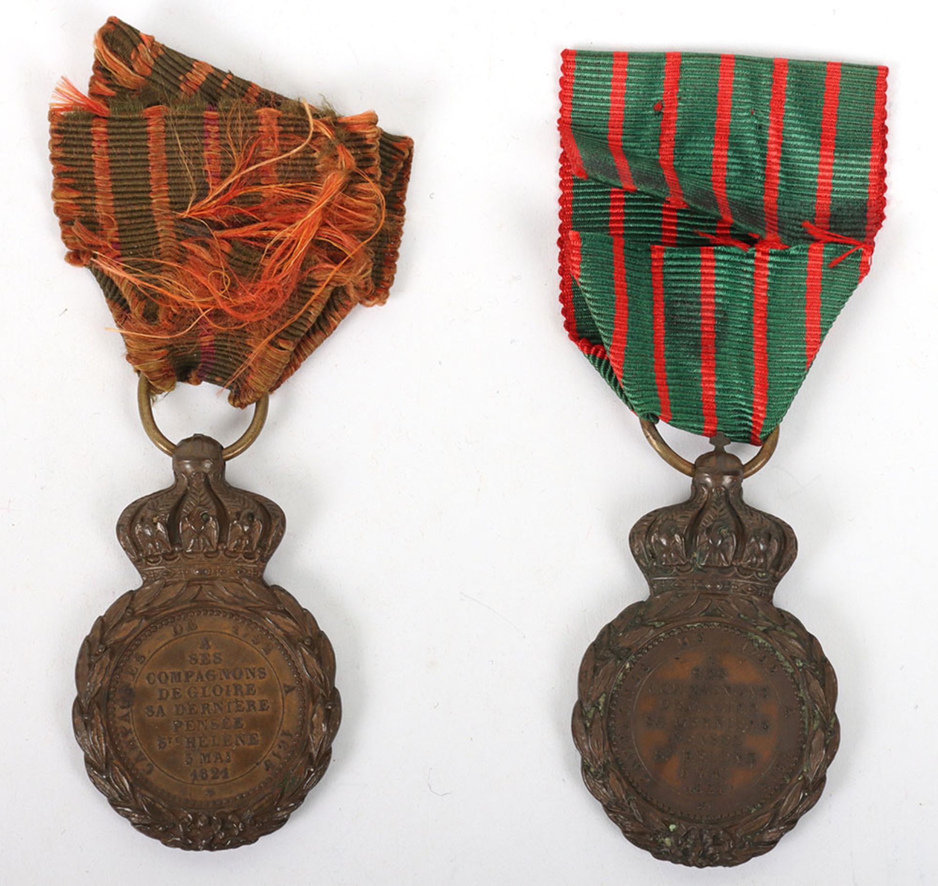 2x French St Helena Medals - Image 3 of 6