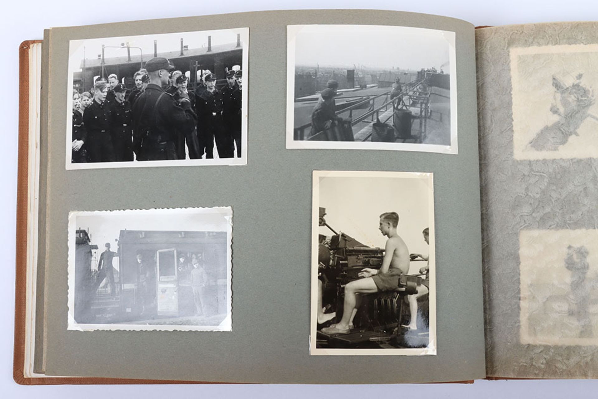 WW2 German NSKK/Luftwaffe Photograph Album - Bild 9 aus 16