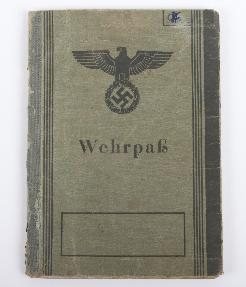 WW2 German Wehrpass to F. Christoffers, Inf. Rgt. 47, Inf. Rgt. 401, Nordfront, Russian Front - Image 2 of 21