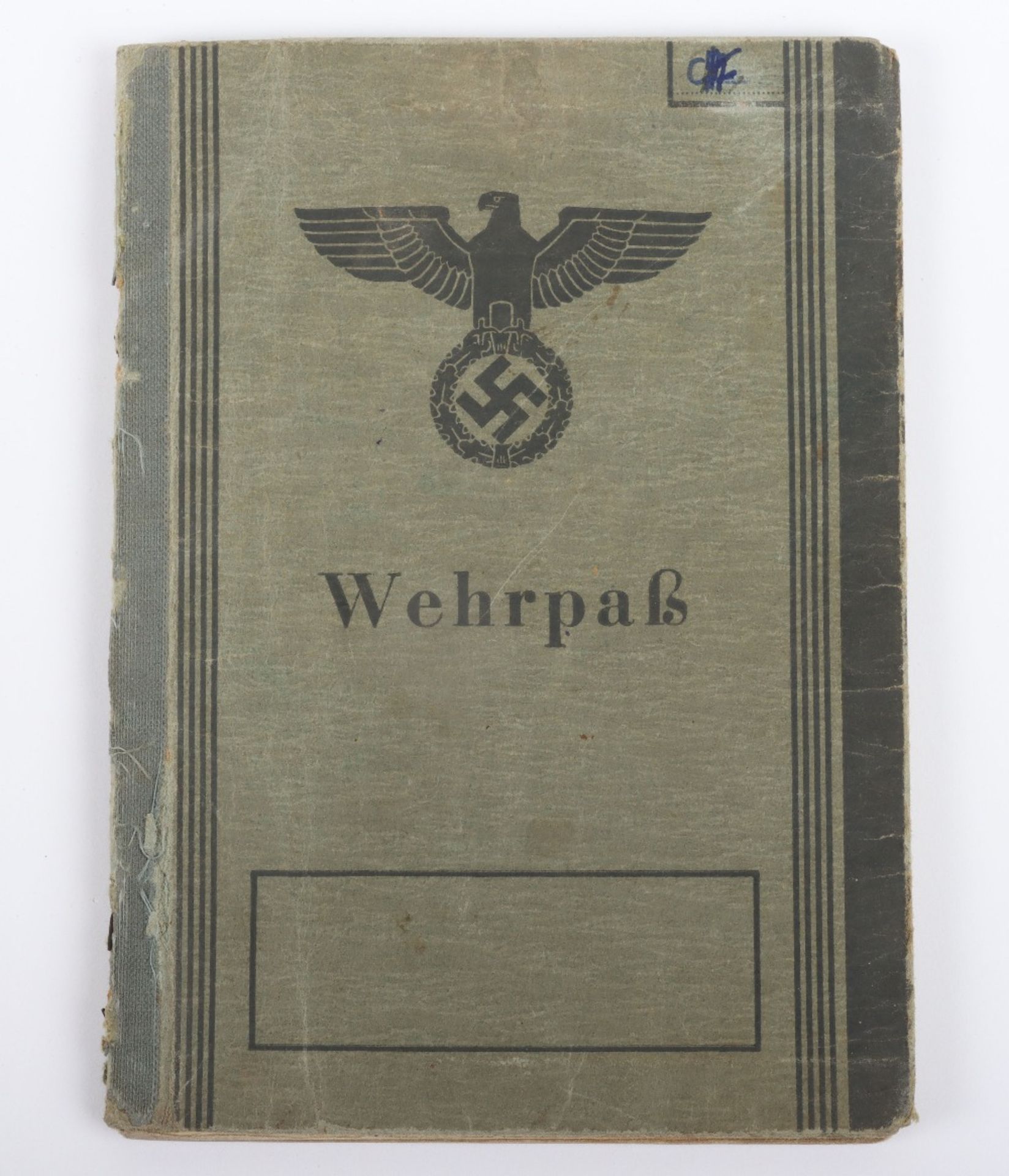WW2 German Wehrpass to F. Christoffers, Inf. Rgt. 47, Inf. Rgt. 401, Nordfront, Russian Front - Bild 2 aus 21