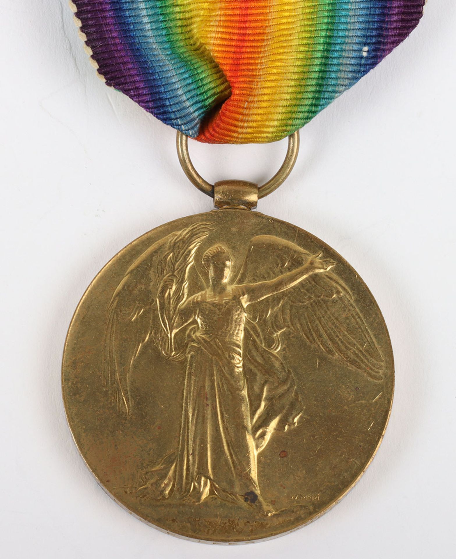 A single Victory medal to a member of the 20th (Wearside) Battalion Durham Light infantry who weas k - Bild 2 aus 4