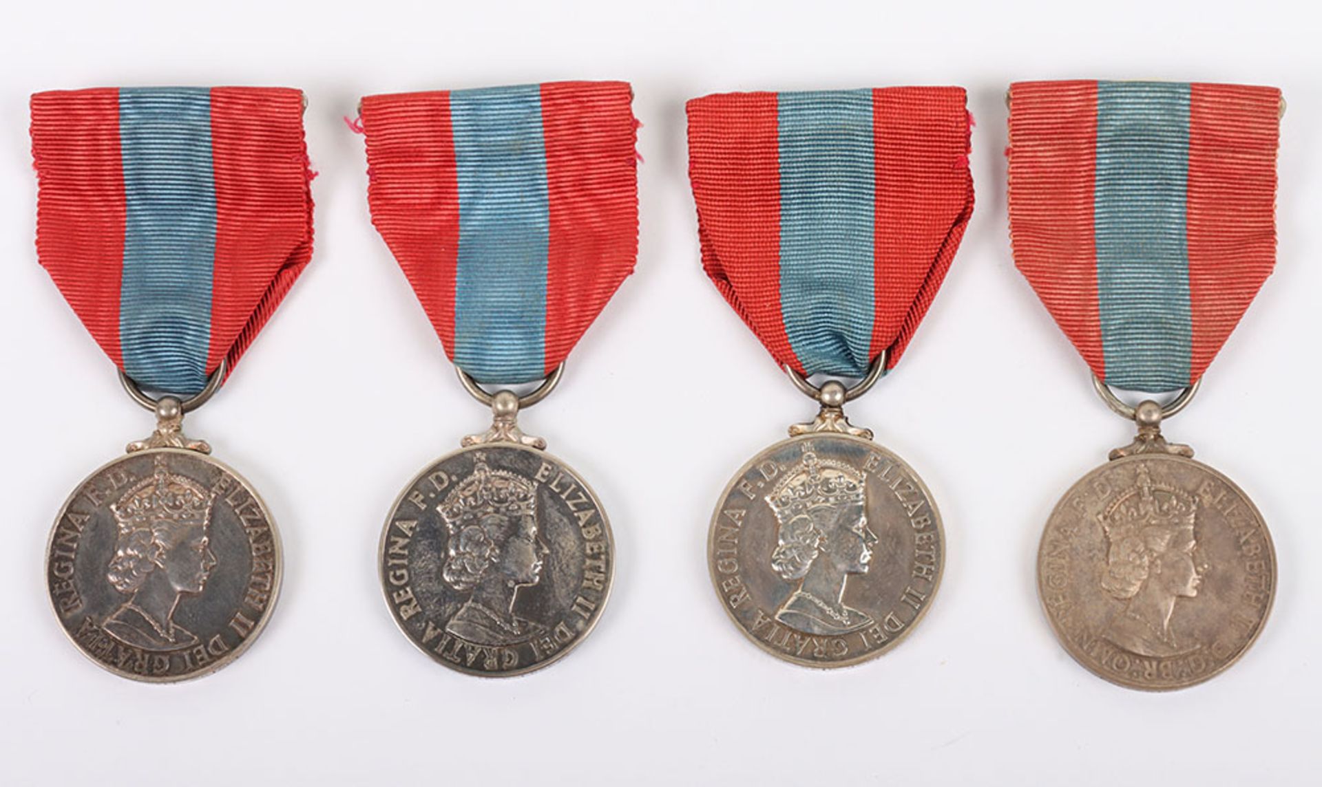 4x Elizabeth II Imperial Service Medals - Image 2 of 6