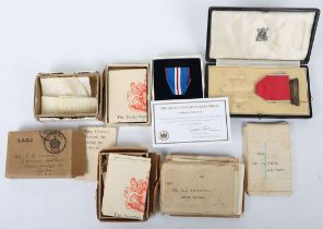 Selection of British Medal Forwarding Boxes