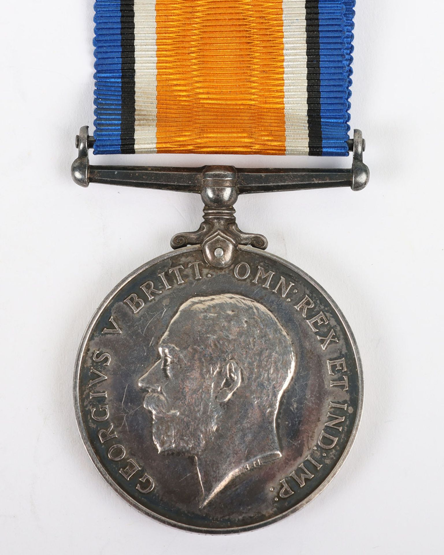 A British War medal to a 1918 killed in action casualty in the South Staffordshire Regiment