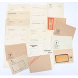German Third Reich Government Stationary