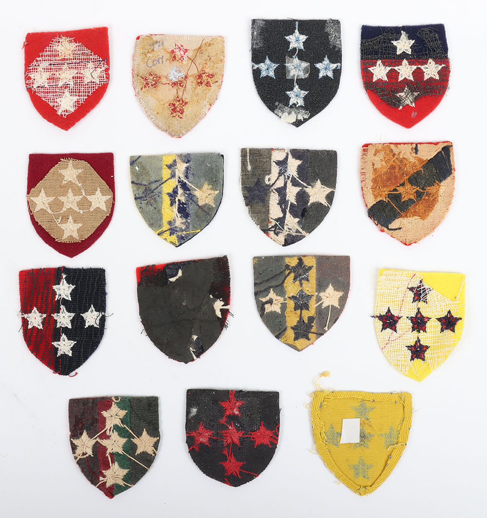 Grouping of WW2 British Southern Command Cloth Formation Signs - Image 2 of 2